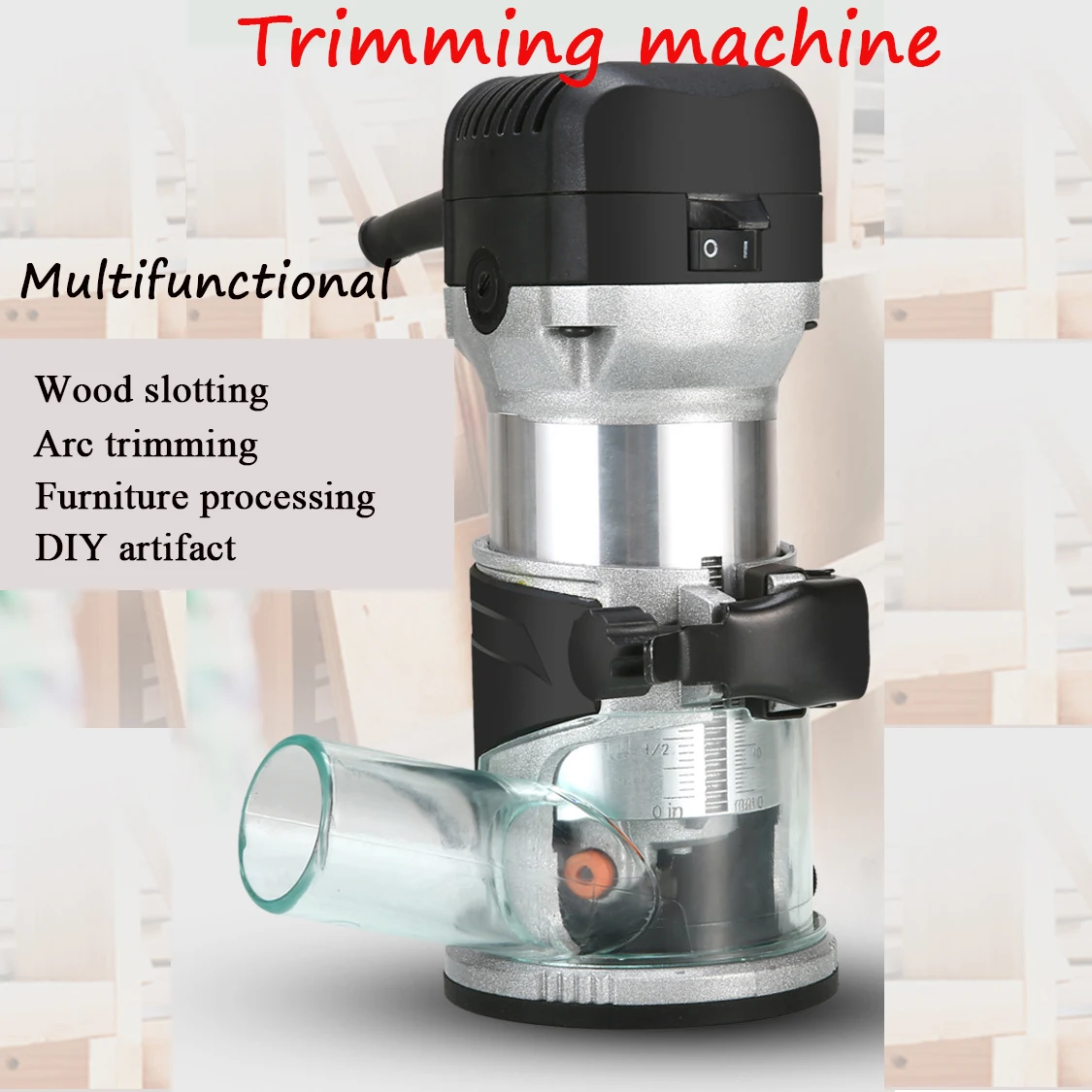 Ручной Электрический ламинатор 800 3000 Вт триммер для деревообработки Цанга 6 35 мм