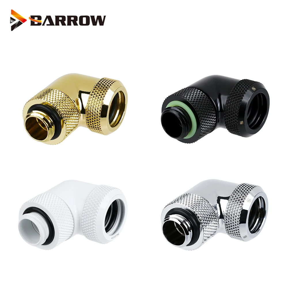 Barrow OD12 14 мм Φ 90 градусов поворотный фитинг адаптер водяного охлаждения OD12/14 мм|water