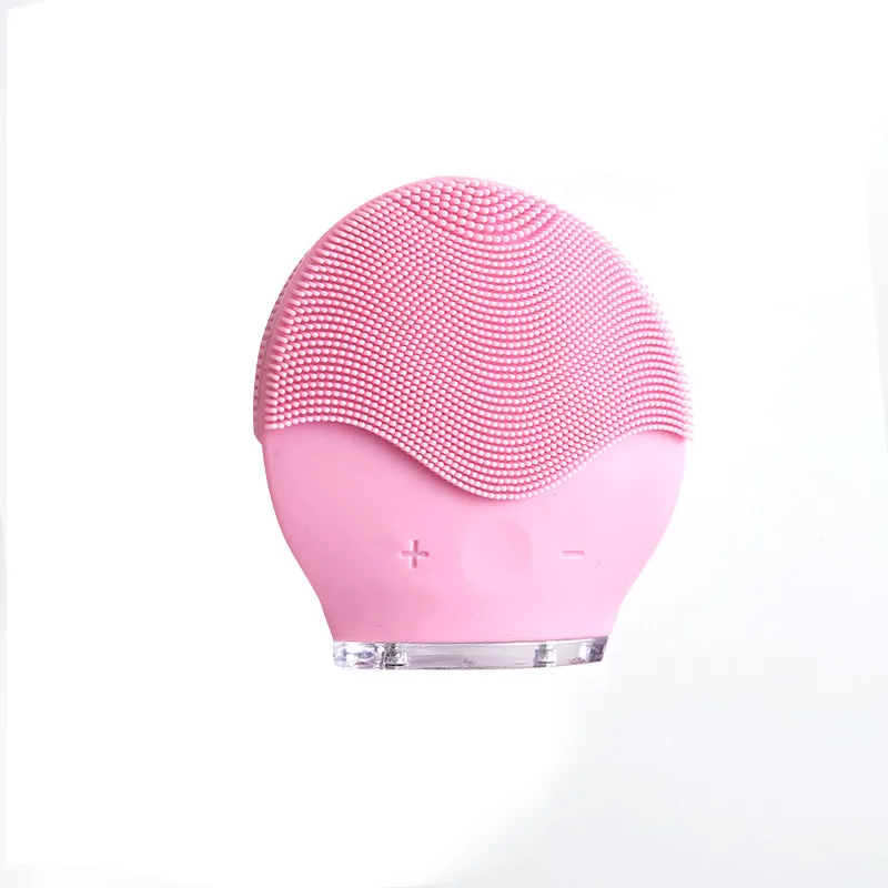 Mini Vibration Cleaner Skin Massager Facial Cleansing Brush Face Electric Silicone Deep Pore Cleaning | Красота и здоровье