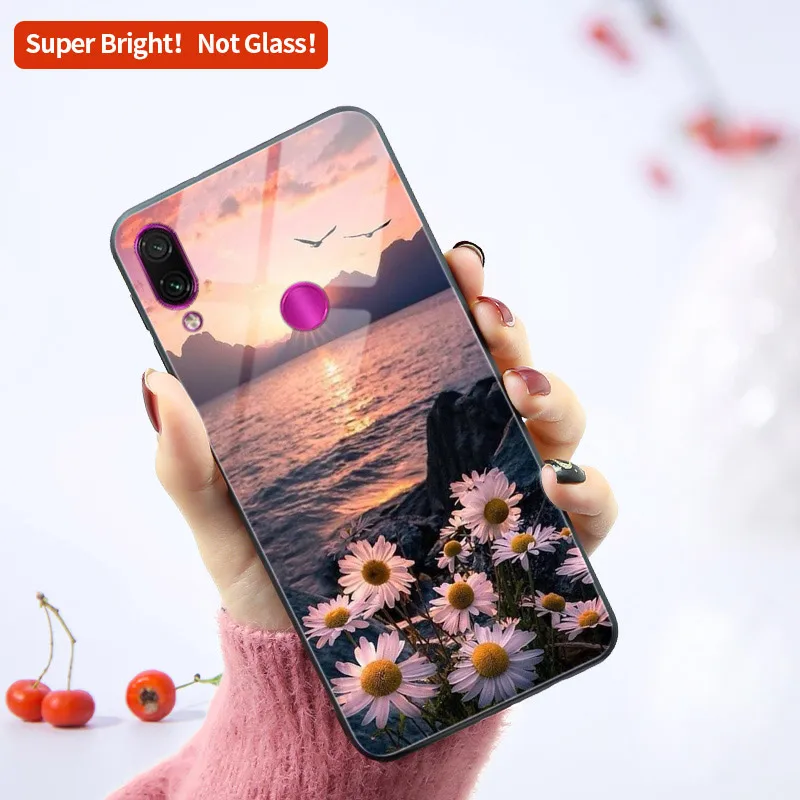Прекрасный яркий чехол на заднюю панель для Xiaomi Redmi Note 8T 8 5 6 7 5A зеркальные