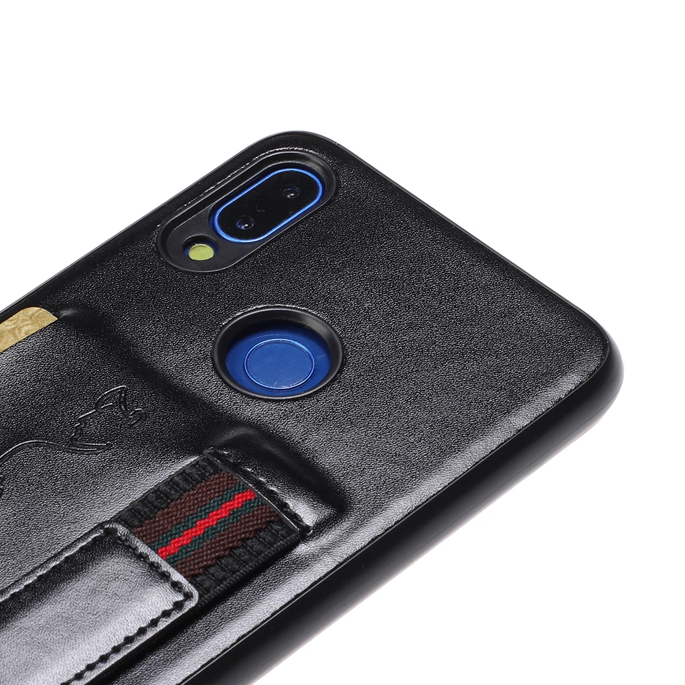 Кожаный чехол-портмоне с отделением для карт ремешком чехол для Xiaomi mi 9T Pro Red mi 7 7A Red mi Note 7 Pro роскошный мягкий ТПУ ремешок чехол для телефона, Capa