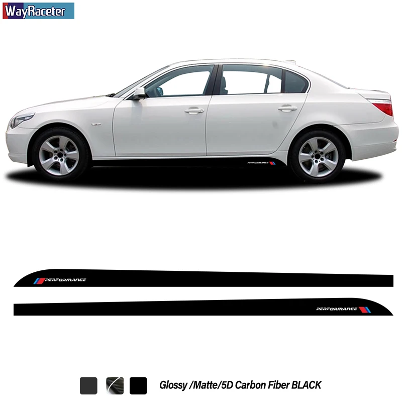 

Виниловые наклейки в полоску для BMW E60 M5 E61, 5 серий, 525i, 528i, 530i, 2 шт.