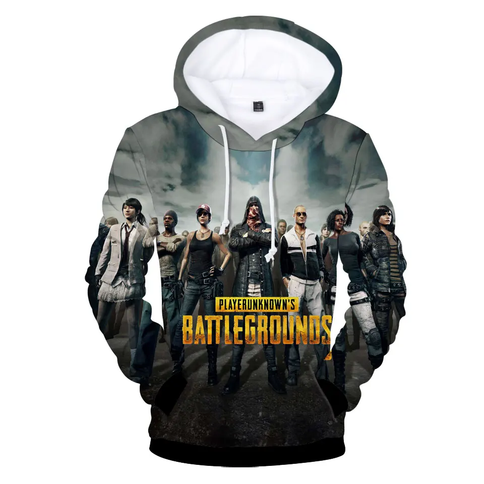 

Trendy Popular Creative Pullovers Tops PUBG 3D Hoodies Humor Boys/girls Hot Game Playerunknown's Battlegrounds PUBG 3D Print