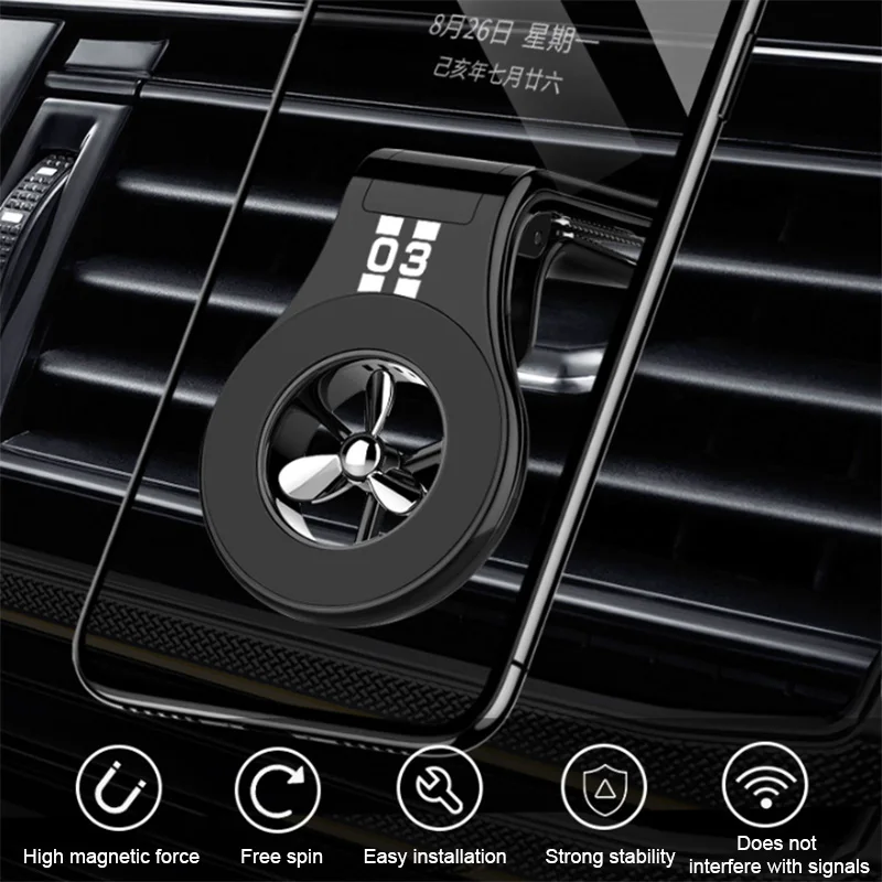 Нескользящий патрон магнитный автомобильный держатель для телефона воздушный