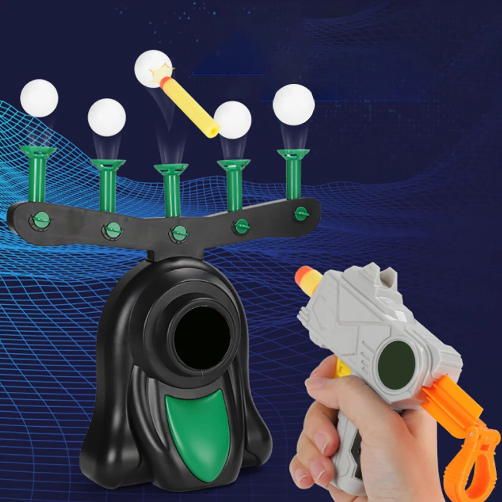 

Игрушка для стрельбы с водяным пистолетом, Классическая Игрушка для тренировки, аксессуары для мишени, Электрический Подвесной шарик, Дрот...