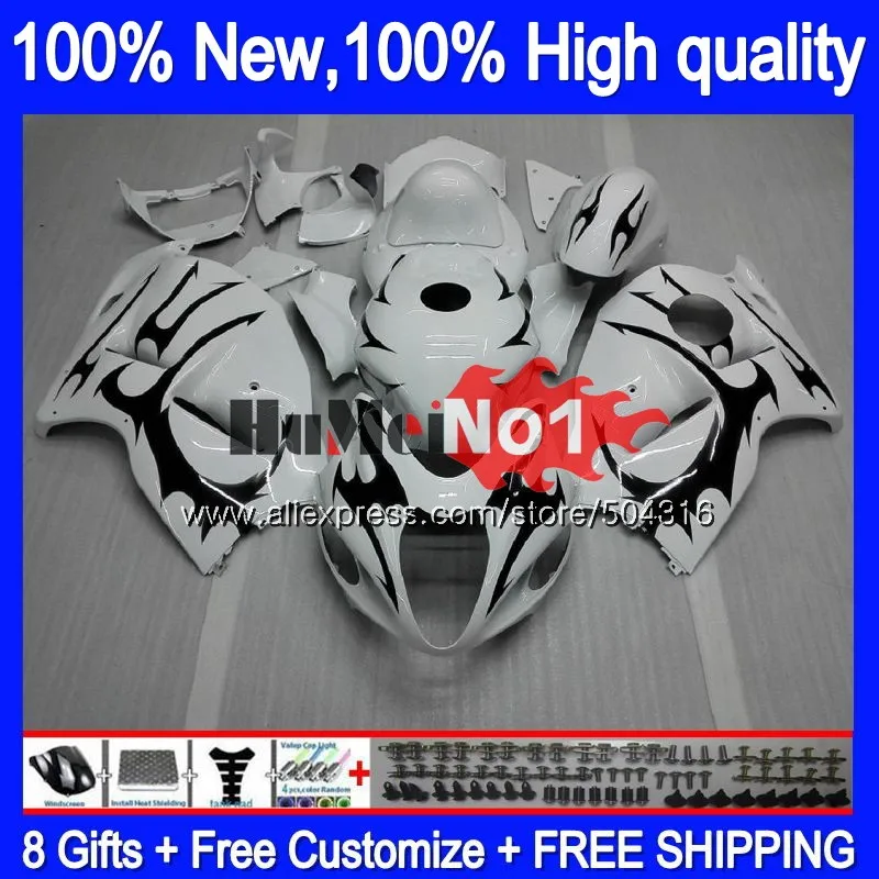 

GSXR-1300 For SUZUKI Hayabusa GSXR 1300 Black Sale 28MC.33 GSXR1300 2002 2003 2004 2005 2006 2007 96 02 03 04 05 06 07 Fairing