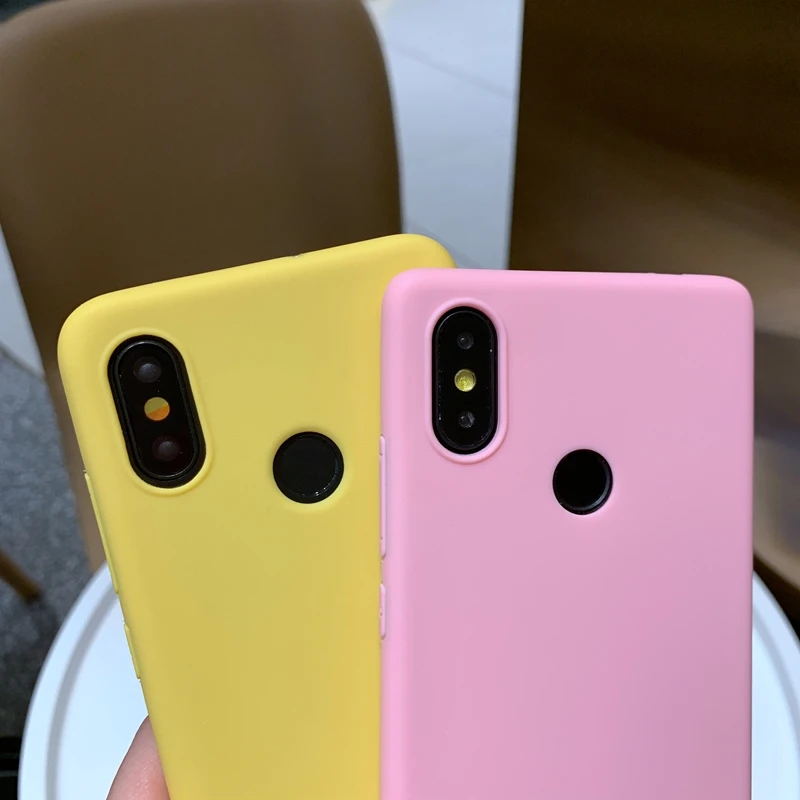 Однотонный матовый Мягкий силиконовый чехол из ТПУ для Xiaomi Mi 9 9T 8 SE A3 Lite Redmi 6A Note 7 7A