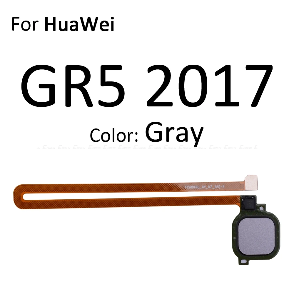 Сканер отпечатков пальцев разъем для Huawei Honor 6C 6A 6X 5C Pro GR5 сенсорный сенсор ID Главная Кнопка возврата ключ гибкий кабель