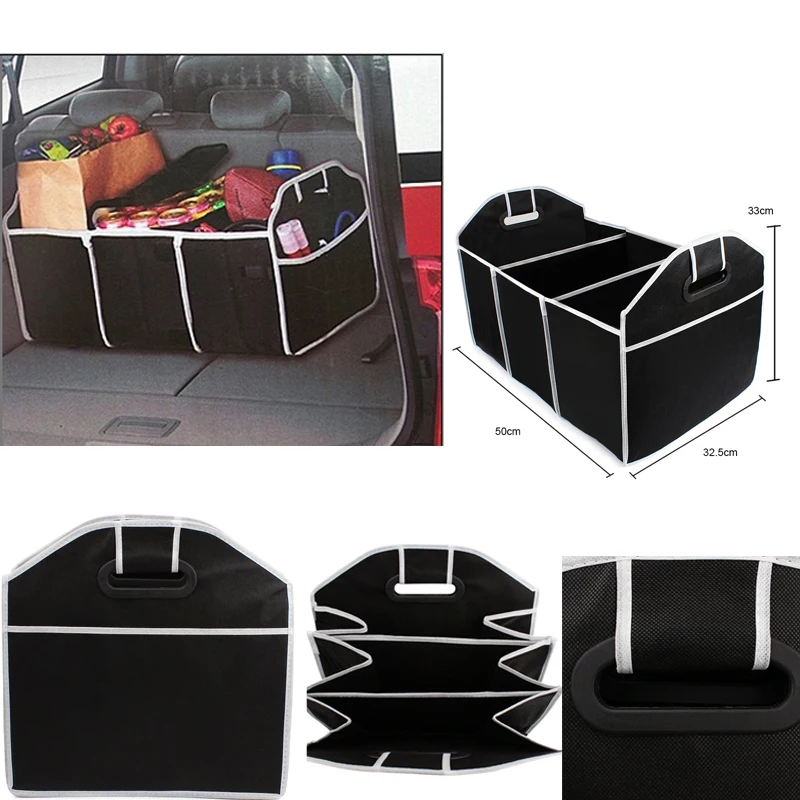 

Car Trunk Organizer Car Toys Food Storage Container Bags Box Auto Interior Accessories
