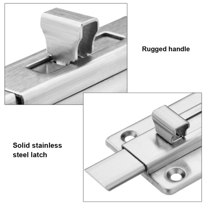 2 шт защелка из нержавеющей стали + 1 Винты для всех типов внутренней двери|Дверные