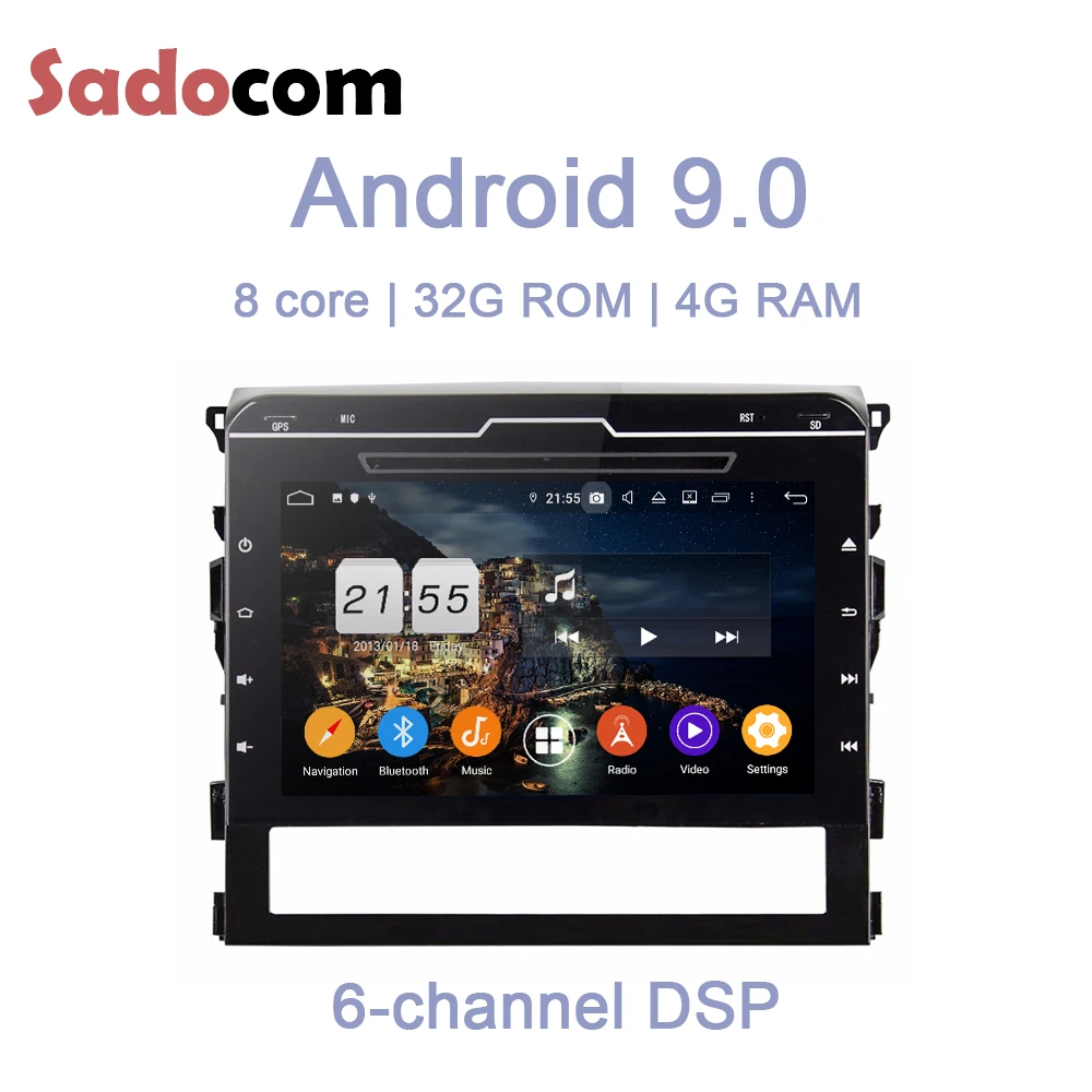 9 &quotIPS TDA7851 Android 0 2 din 4 Гб RAM 32 автомобильный DVD плеер Радио RDS радио GPS Мультимедиа
