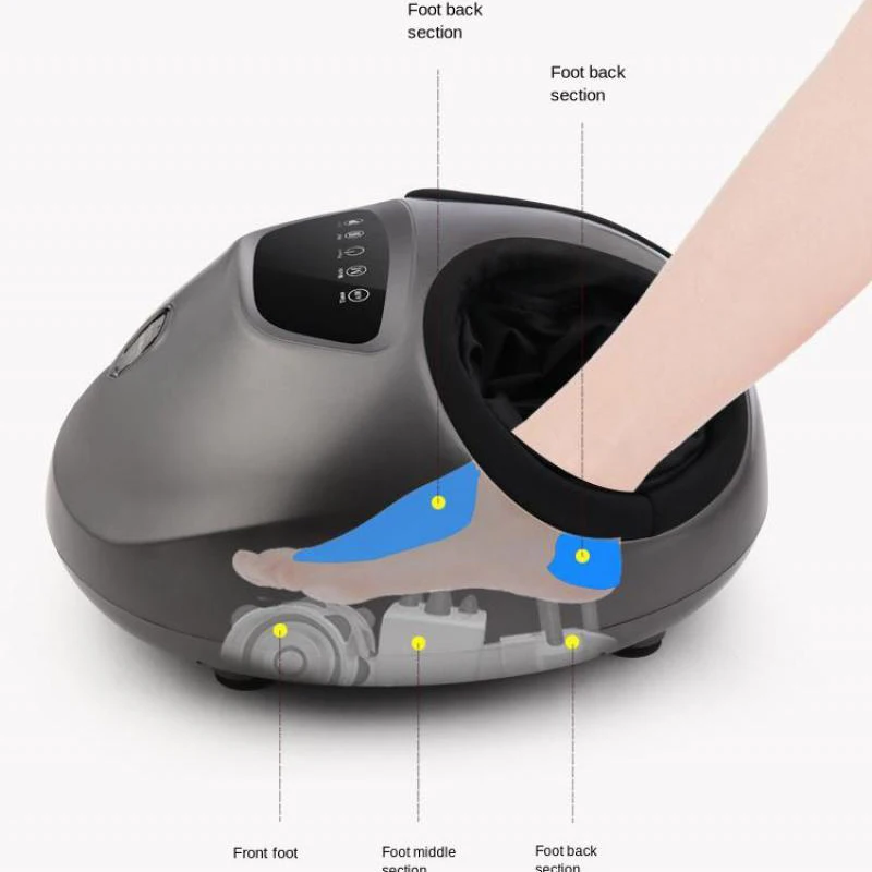 Массажер для ног 3D Шиацу разминающий пневматический пресс ure автоматический