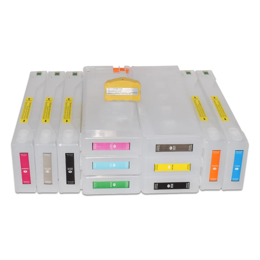 Сменный картридж для принтера Epson Stylus Pro 700 7900 11 цветов 9900 мл T636A T636B | Компьютеры и