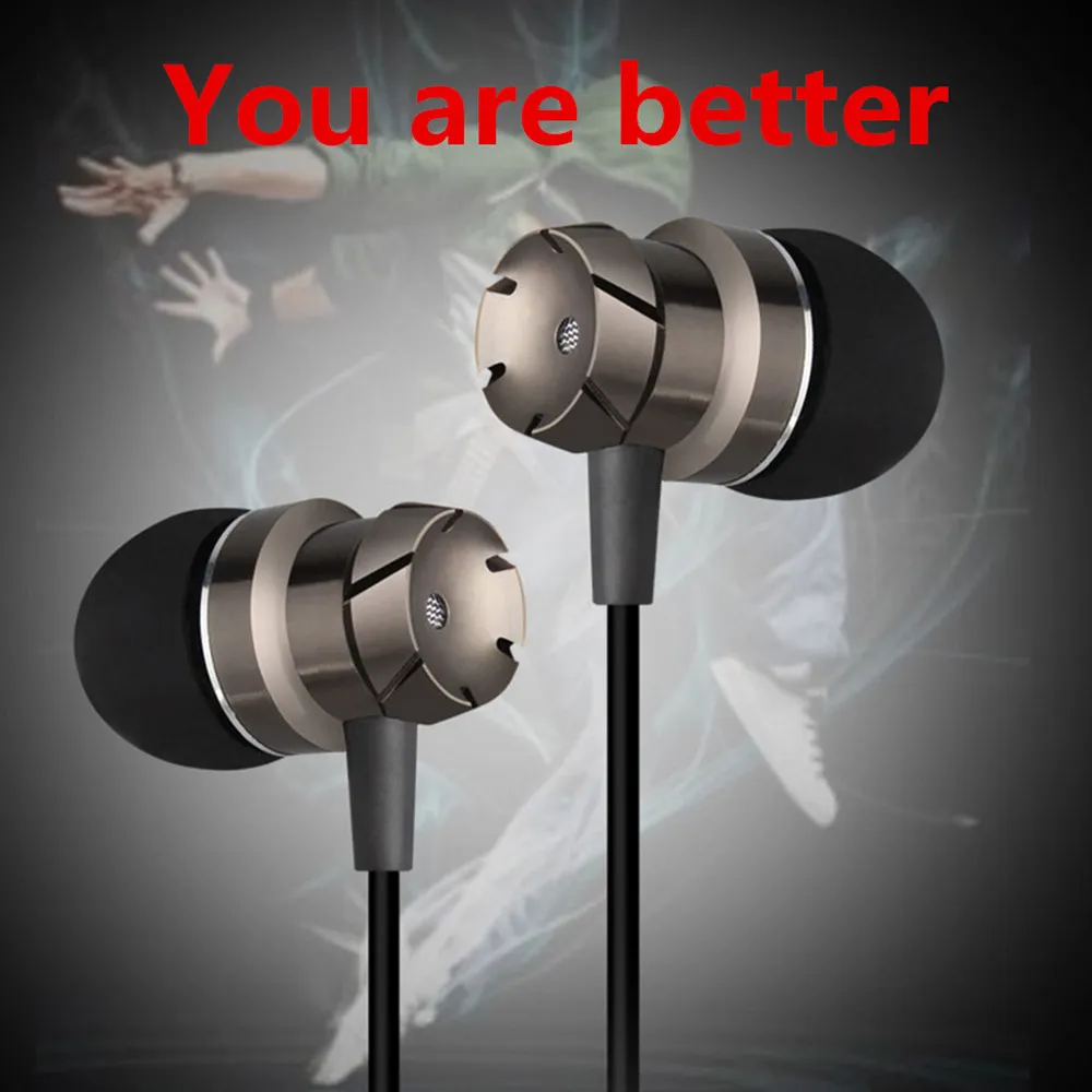 Наушники Bass Спорт проводные наушники в ухо музыка Fone Ouvido головной телефон с