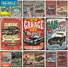 Металлический знак гаража, металлический винтажный жестяной знак, металлический постер, настенное украшение для бара, паба, человека, пещеры, декоративная тарелка, инструмент, постер