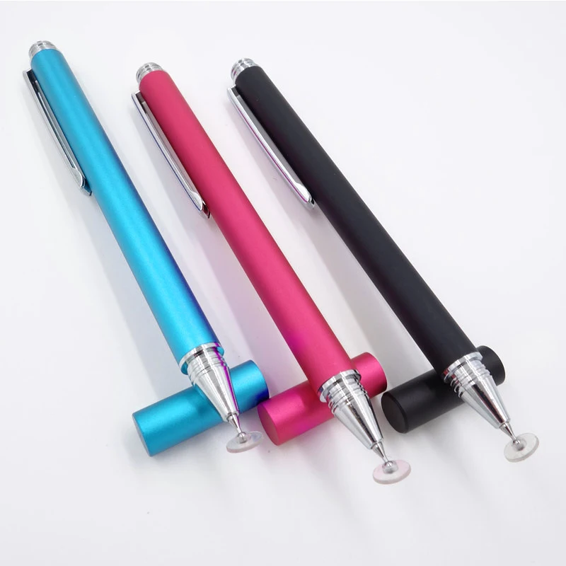 2в1 Ручка емкостный сенсорный экран ручка для рисования стилус с проводящей