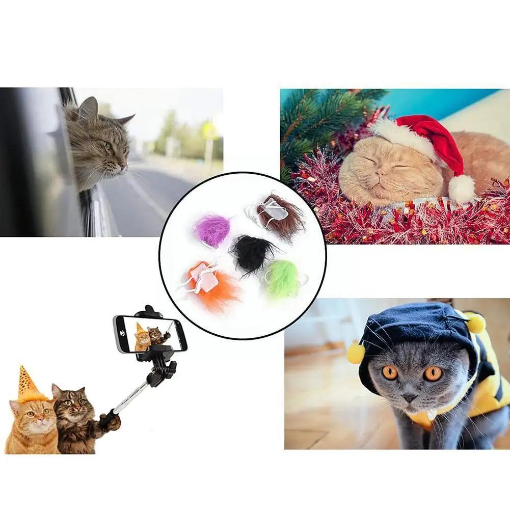 Забавное платье для питомца Регулируемый эластичный подбородок с собакой мягкий