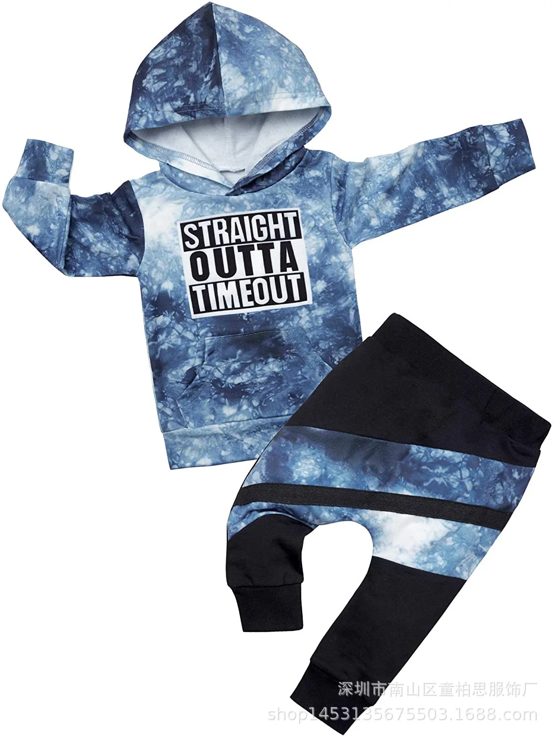 

Детские осенние толстовки с капюшоном и длинными рукавами для маленьких мальчиков 2 предмета