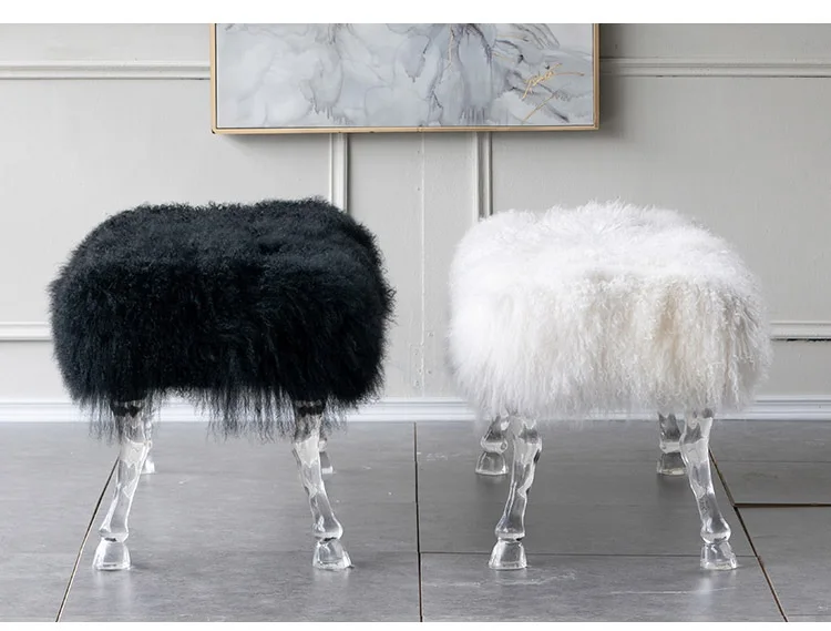 30 шт. в упаковке французский дизайн акриловая скамейка с кабриолейскими ножками