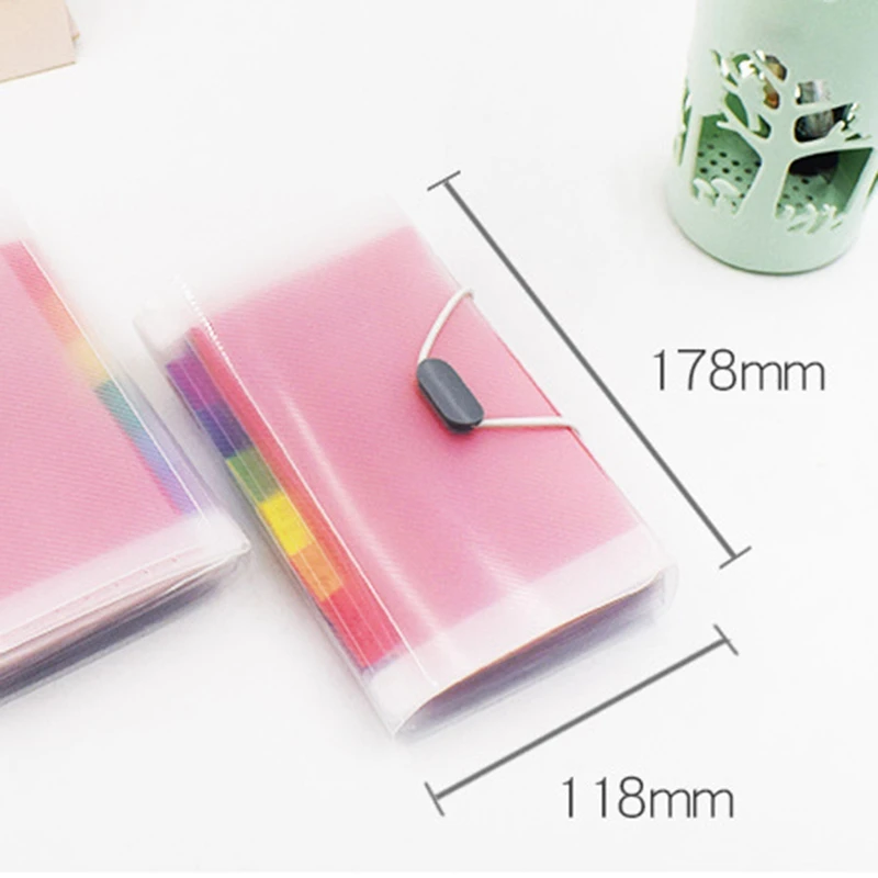 Новая офисная A6 расширяющаяся папка для файлов кошелек сумка органа 13 слоев