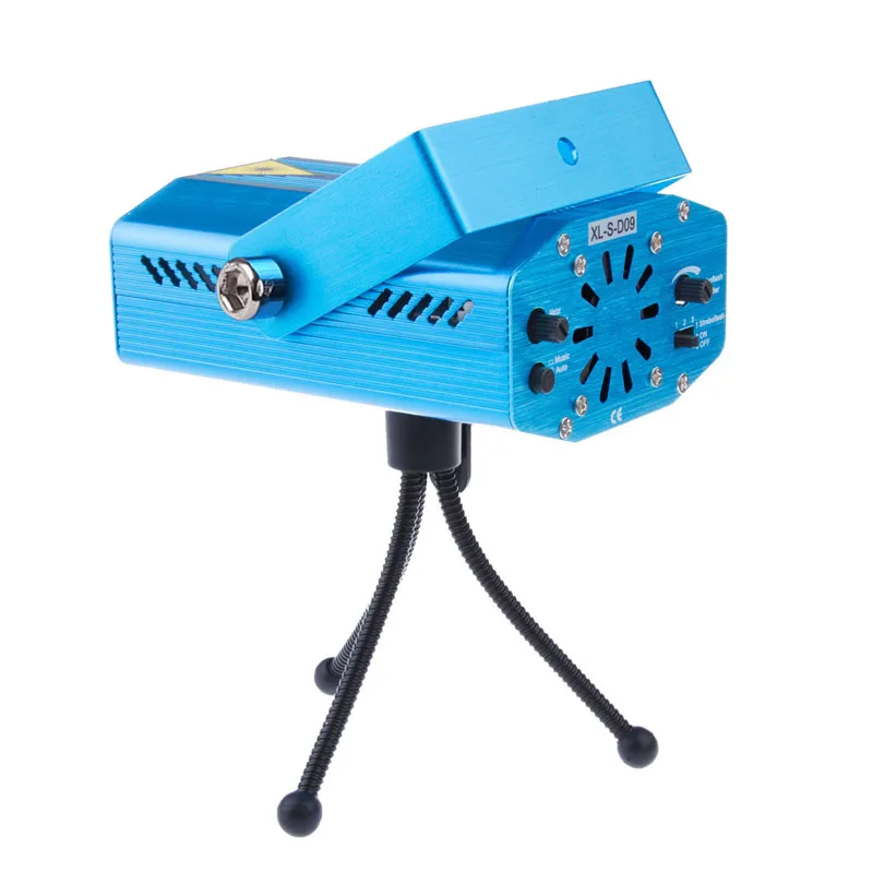 Mini LED Laser Projector Christmas Decorations Disco Light Dj Voice-Activated DJ Xmas Party Club | Лампы и освещение