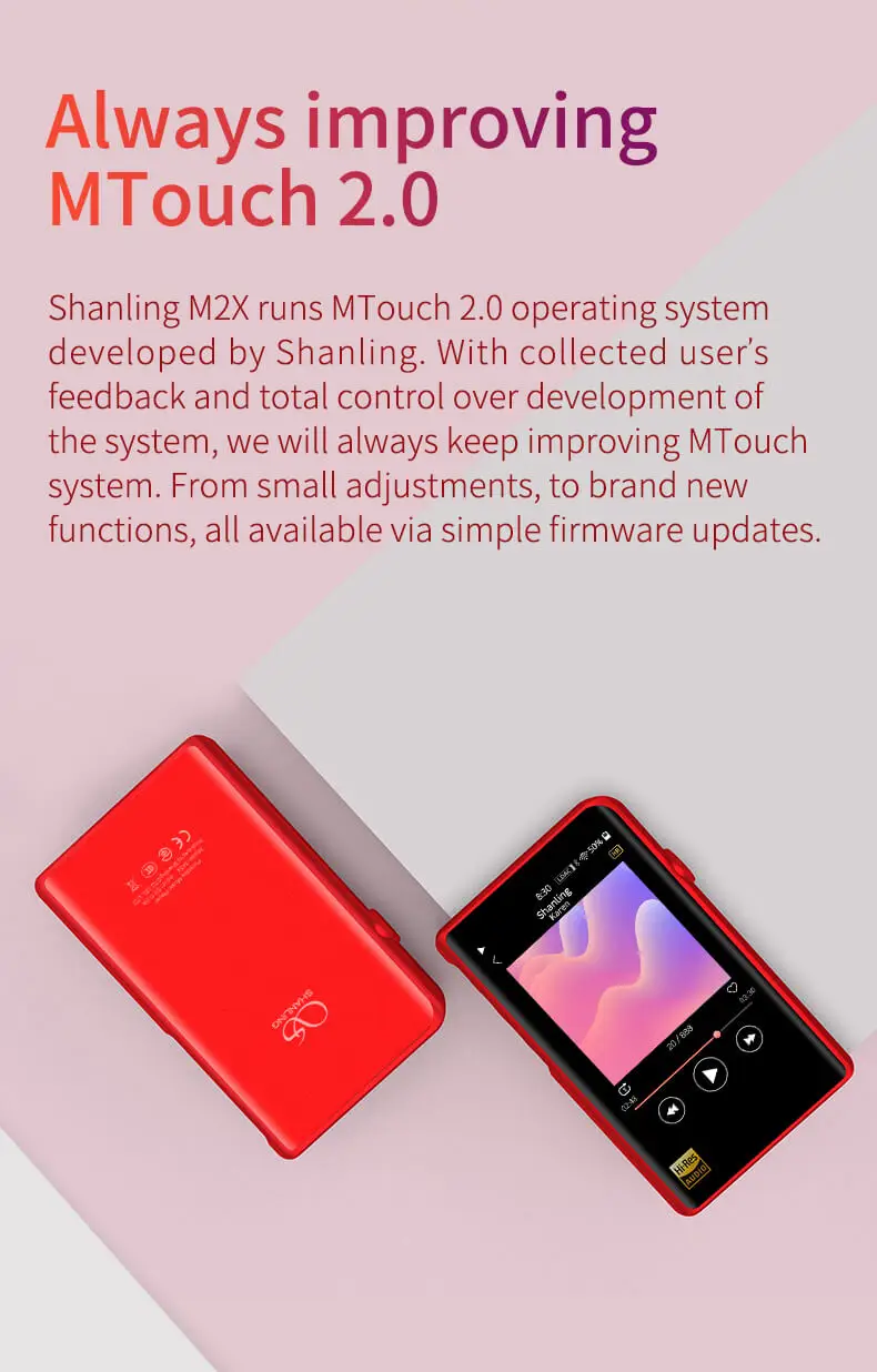 SHANLING M2x без потерь Музыкальный Автомобильный MP3 плеер Bluetooth сбалансированный выход HiFi Качество звука портативный MP3 плеер