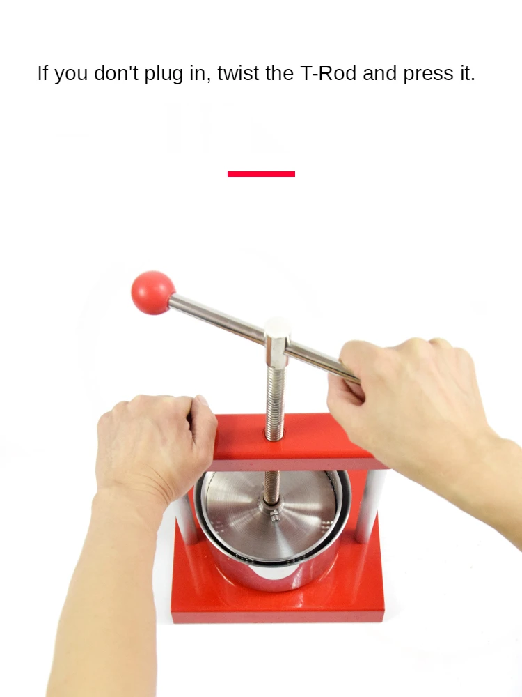 

Stainless steel vegetable stuffing squeezer manual squeezer for separating vegetables to water artifact household juice press