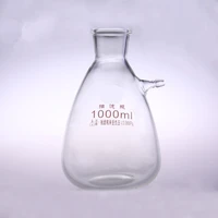 1000ml glass buchne flask with one tube suction filter flasklab glasswarelab supplies