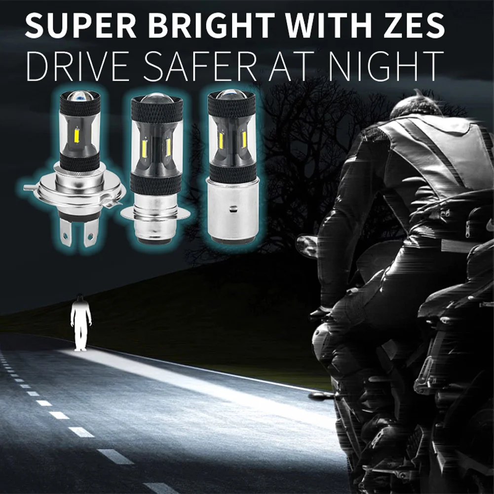 

H4 Fog Lamps for Motorcycle LED Headlight Passing Light LED Driving Light for Motorcycle Electric Cars Beach Cars Fast delivery