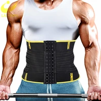 lazawg mens waist trainer belt neoprene slimming strap body shaper weight loss fitness workout tummy control stomach shapers