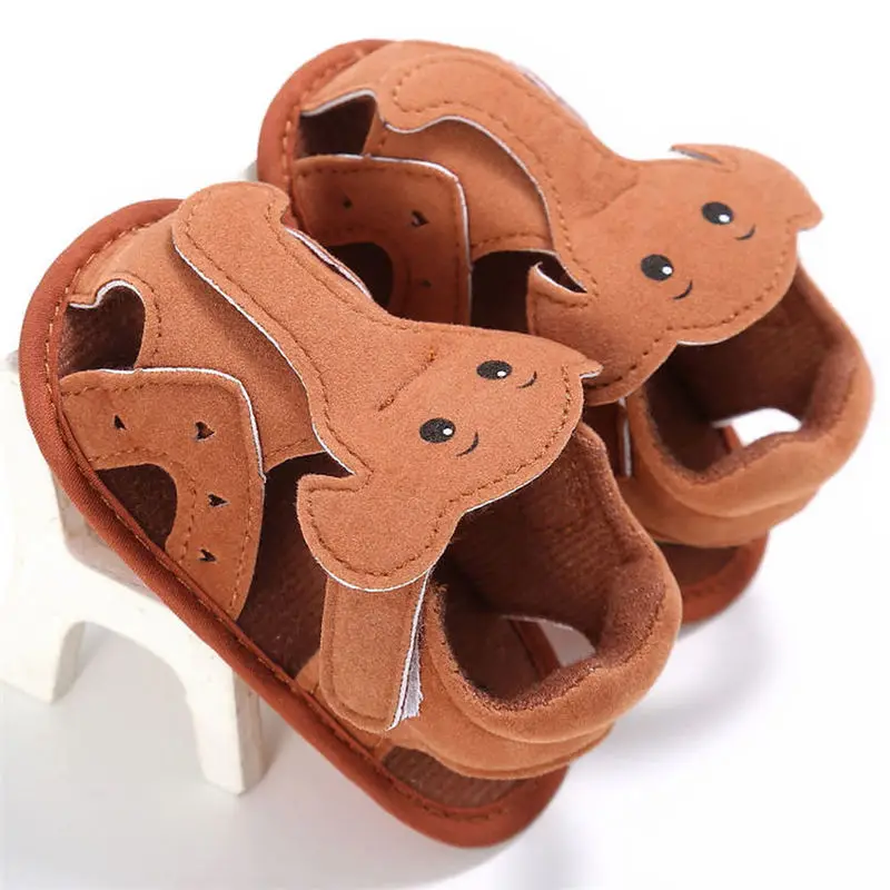 Сандалии для маленьких мальчиков и девочек парусиновые мягкие