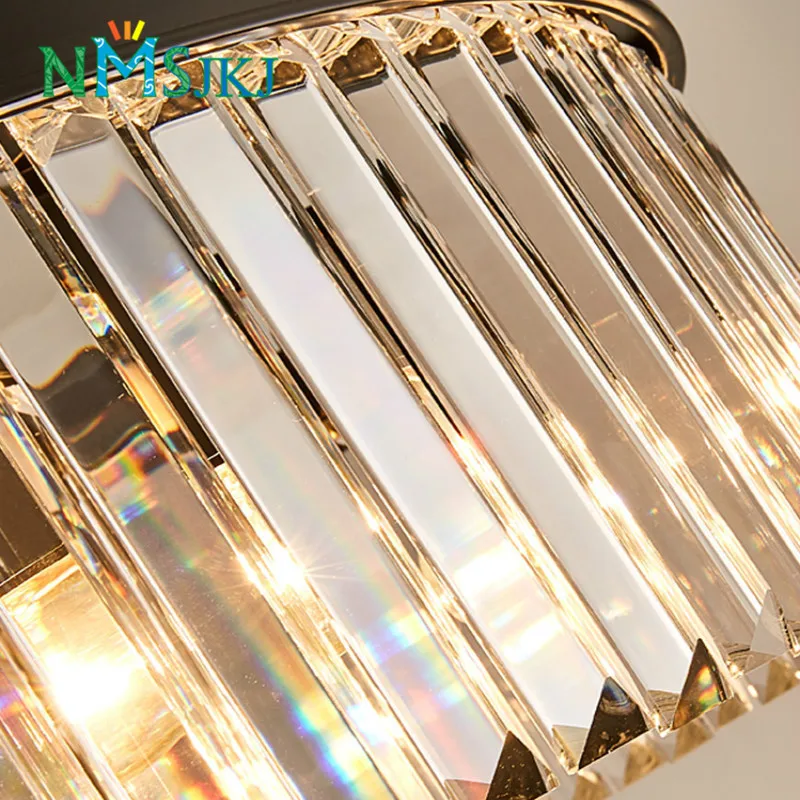 Декоративный современный круглый высококачественный Хрустальный подвесной