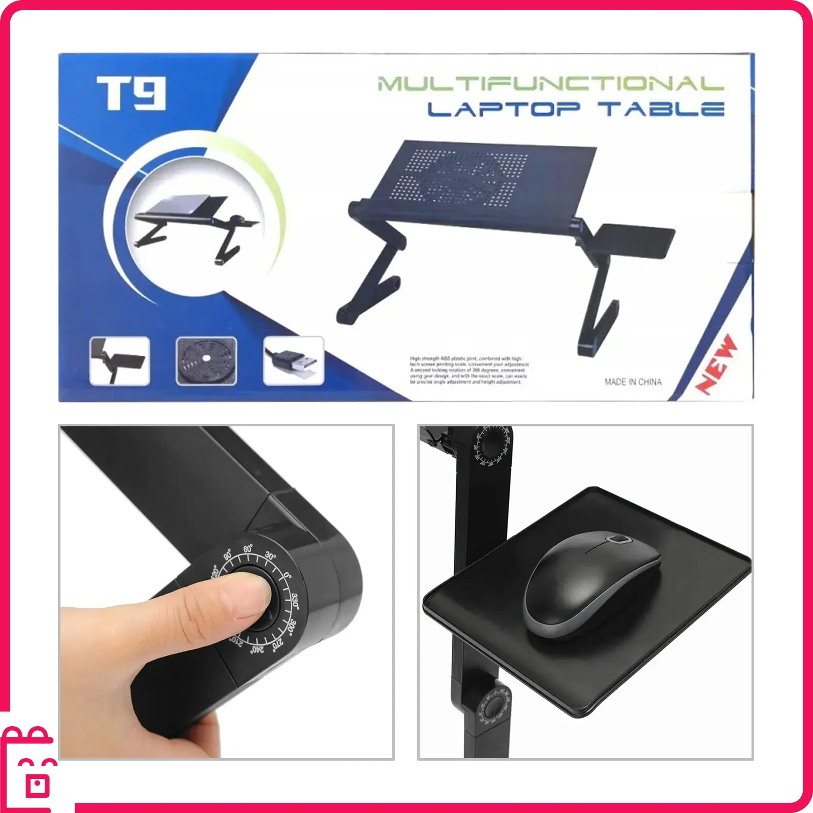 Подставка для ноутбука складной столик Laptop table / журнальный стол трансформер