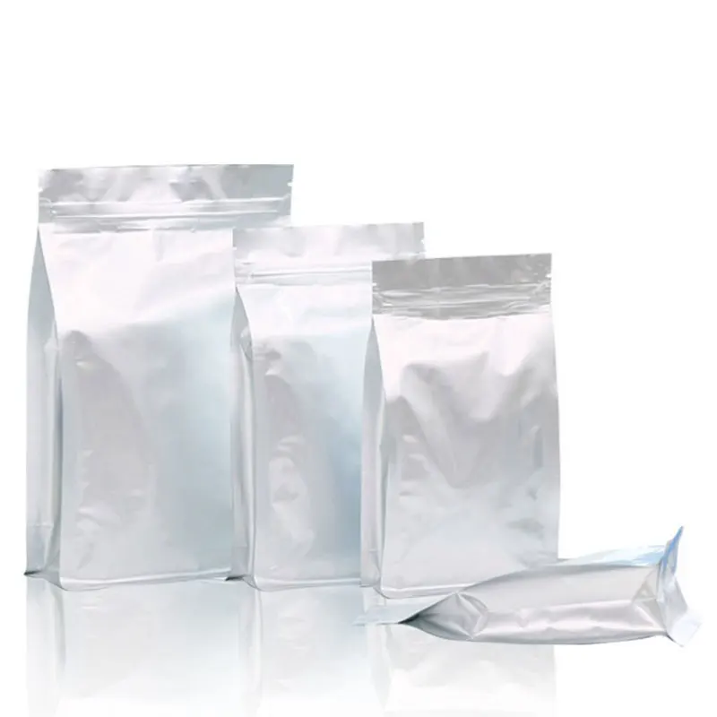 Алюминиевая фольга пакет с застежкой молнией для кофе молока чая восьмиугольный