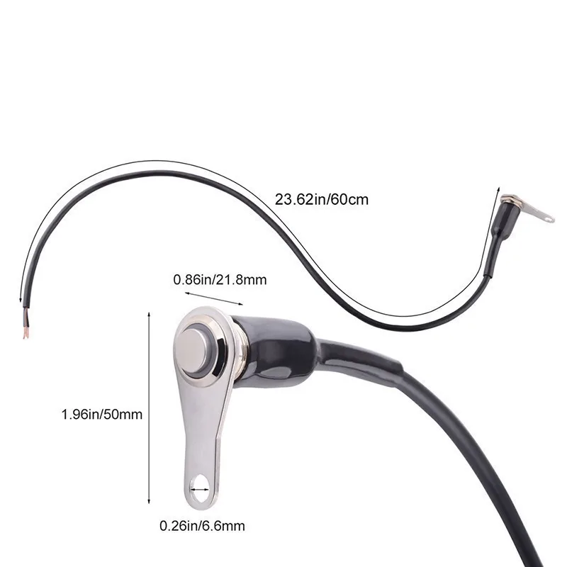SPELAB DC 12V светодиодный выключатель для мотоцикла регулируемый водонепроницаемый