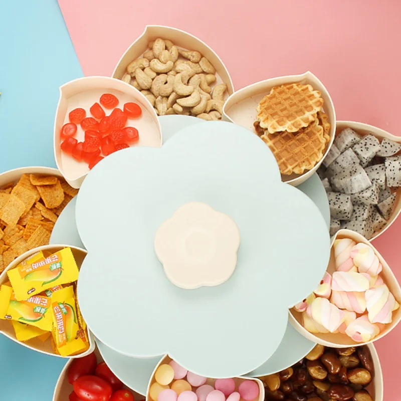 Новинка тарелка для сушеных фруктов свадебные семена сахарной дыни Цветочный