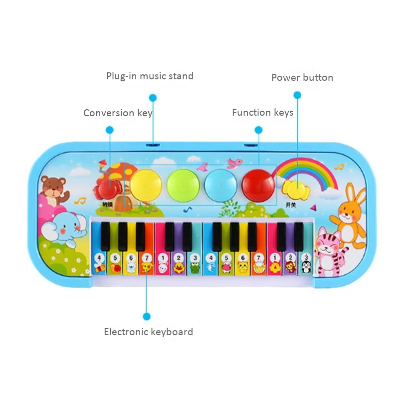 Детские развивающие электронные пианино детские игрушки детская клавиатура для