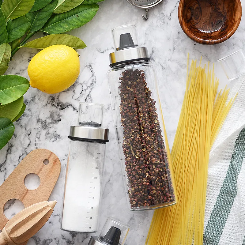 Наборы бутылок с пульверизатором для перца держатель специй шейкеры масла соли