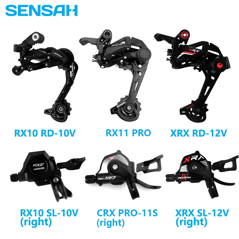 Велопереключатели задние SENSAH RX10 CRX XRX 10/11/12 быстрая работа 7/8S M310 M360 переключатели