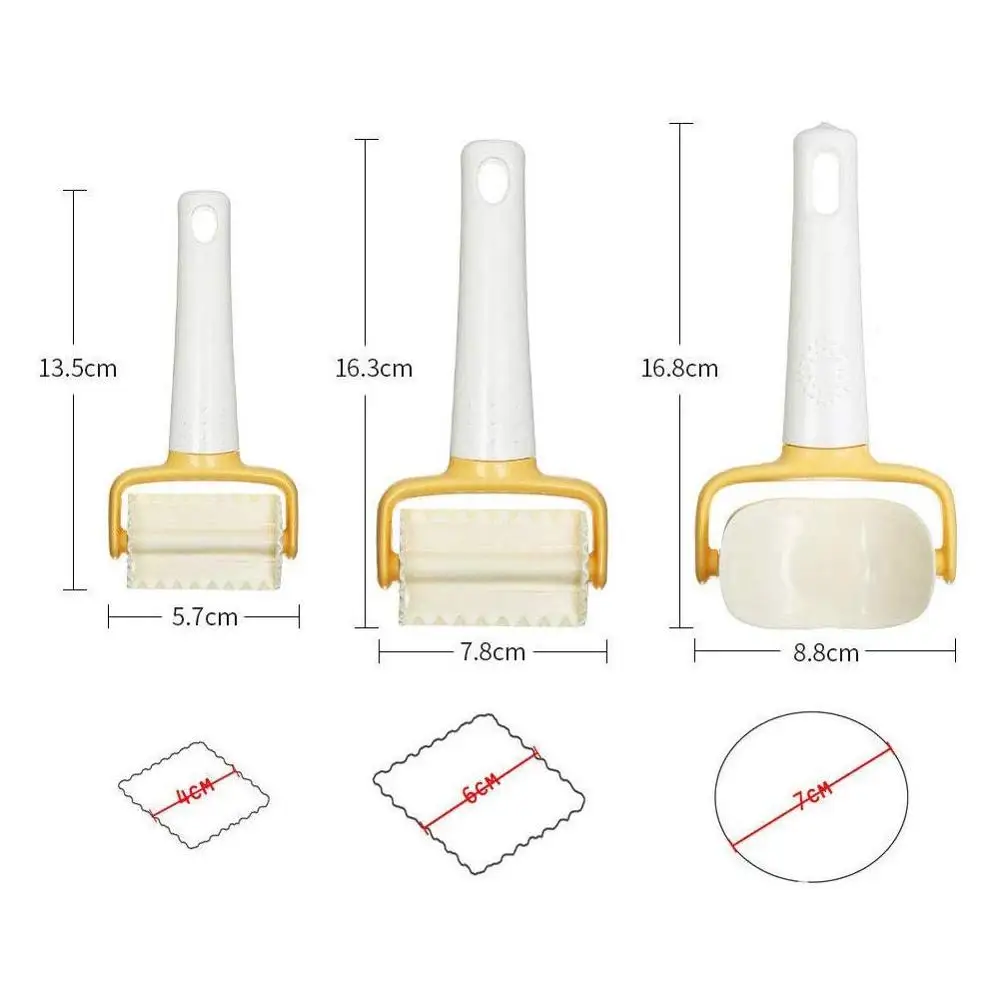 3 шт./компл. Круглый резак для печенья нож теста круглая формочка приготовления