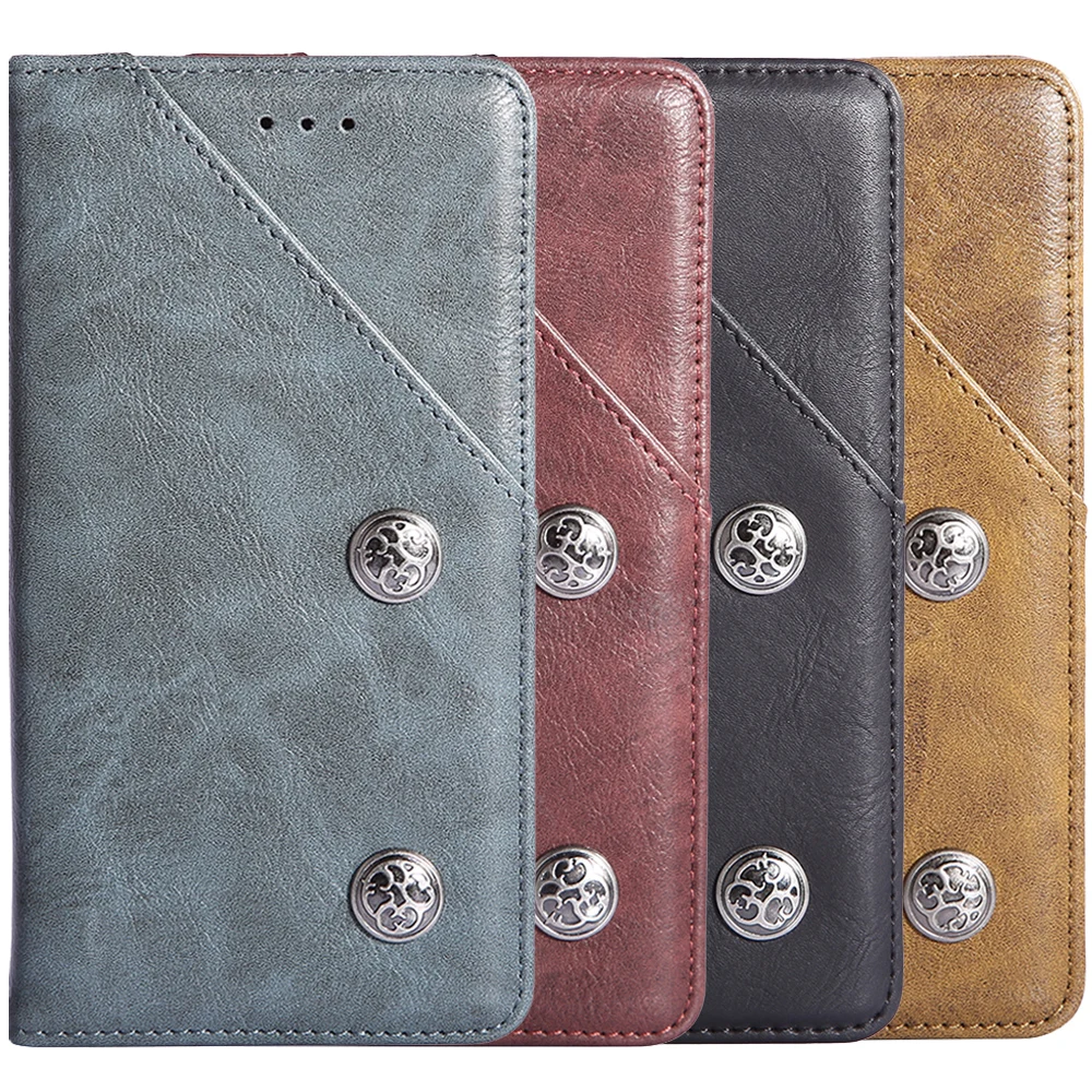 Защитный чехол книжка iTien из натуральной кожи для телефона Cubot KingKong Mini 4