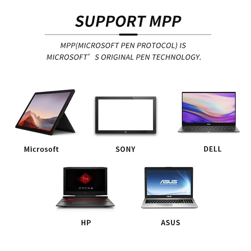 Microsoft Surface Pro 3 4 5 6 7, , 4096 HP, ASUS, DELL