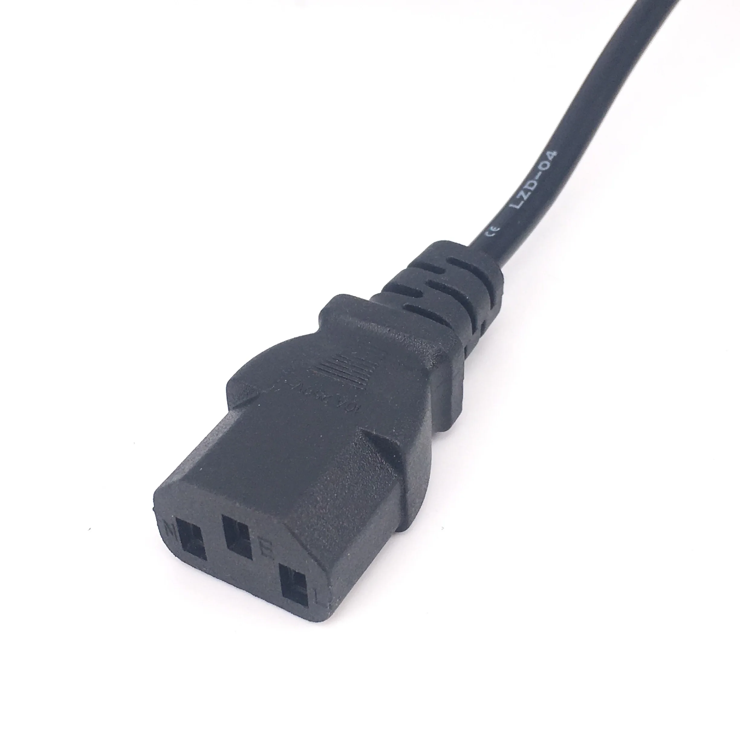 Универсальный 2-зубец Мощность Шнур питания Кабель ЕС и США в соответствии со