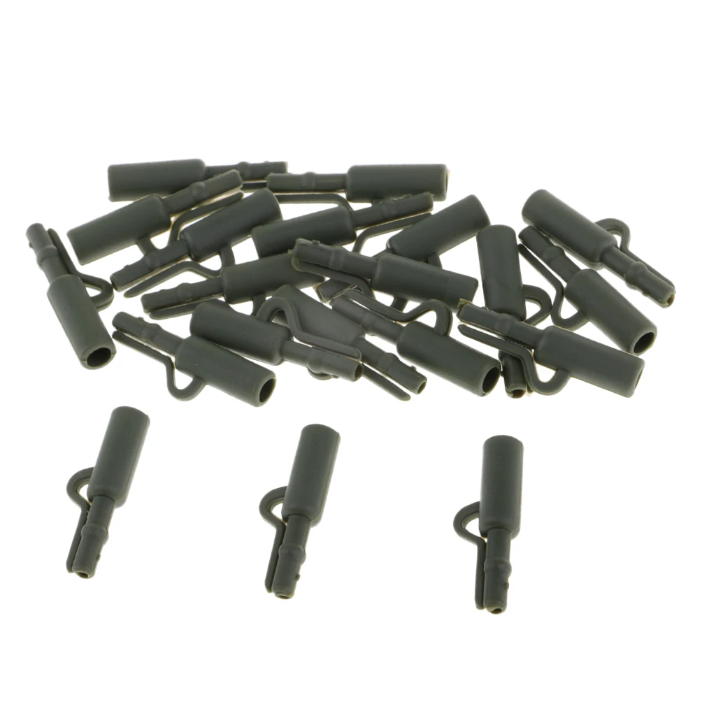

20pcs Heavy Duty Fishing Tail Rubber Carp Fishing Accessory 25mm