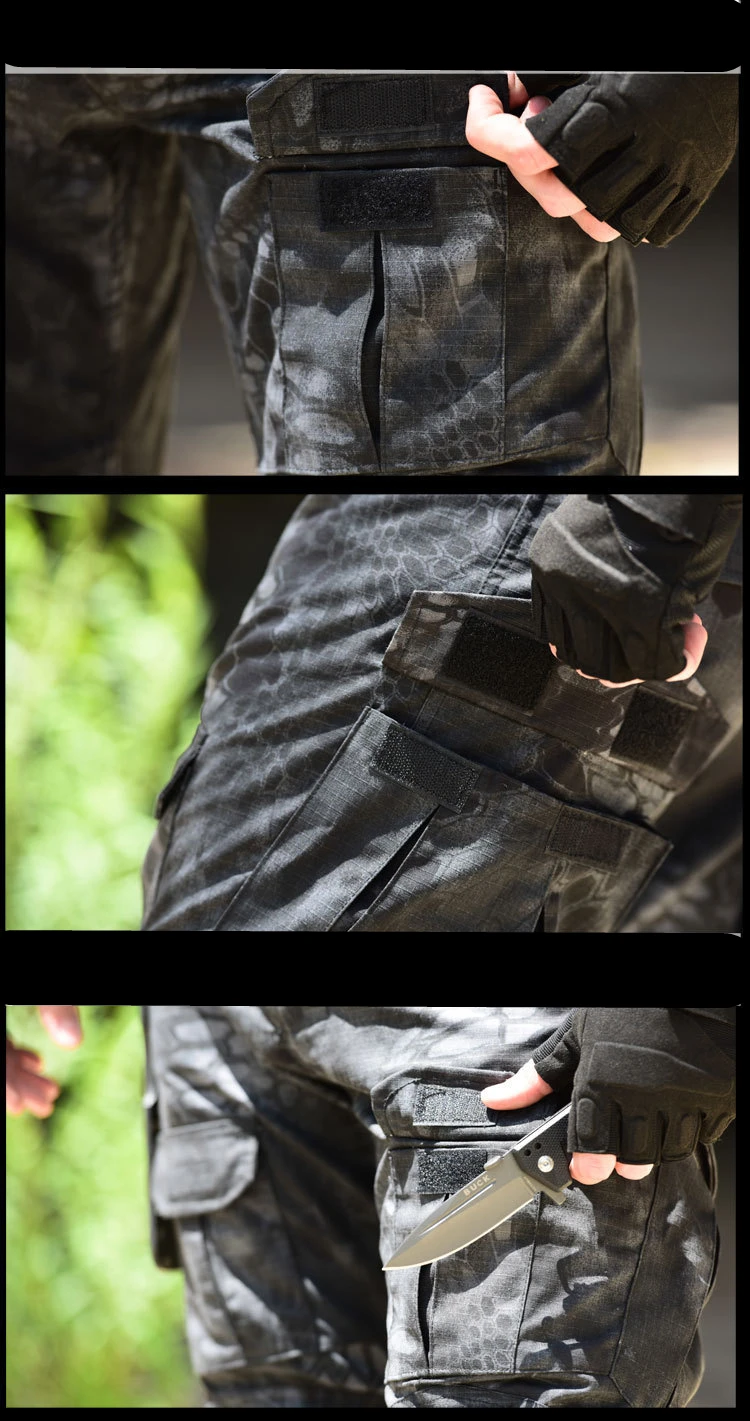 Kryptek Mandrake BDU G3 Униформа рубашка и брюки страйкбол Painball Боевая Тактическая Военная форма W/Наколенники охотничья одежда