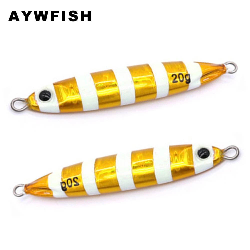 Приманка для джиггинга AYWFISH 20 г/40 г/60 г металлические рыболовные приманки