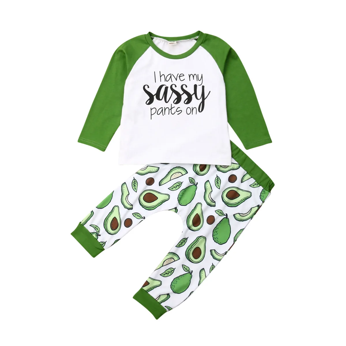 Emmababy осень 2019 Одежда для новорожденных мальчиков и девочек футболка штаны