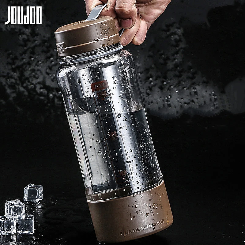 Пластиковая бутылка для воды JOUDOO 600 мл/1000 мл/1500 мл большая емкость портативная чая