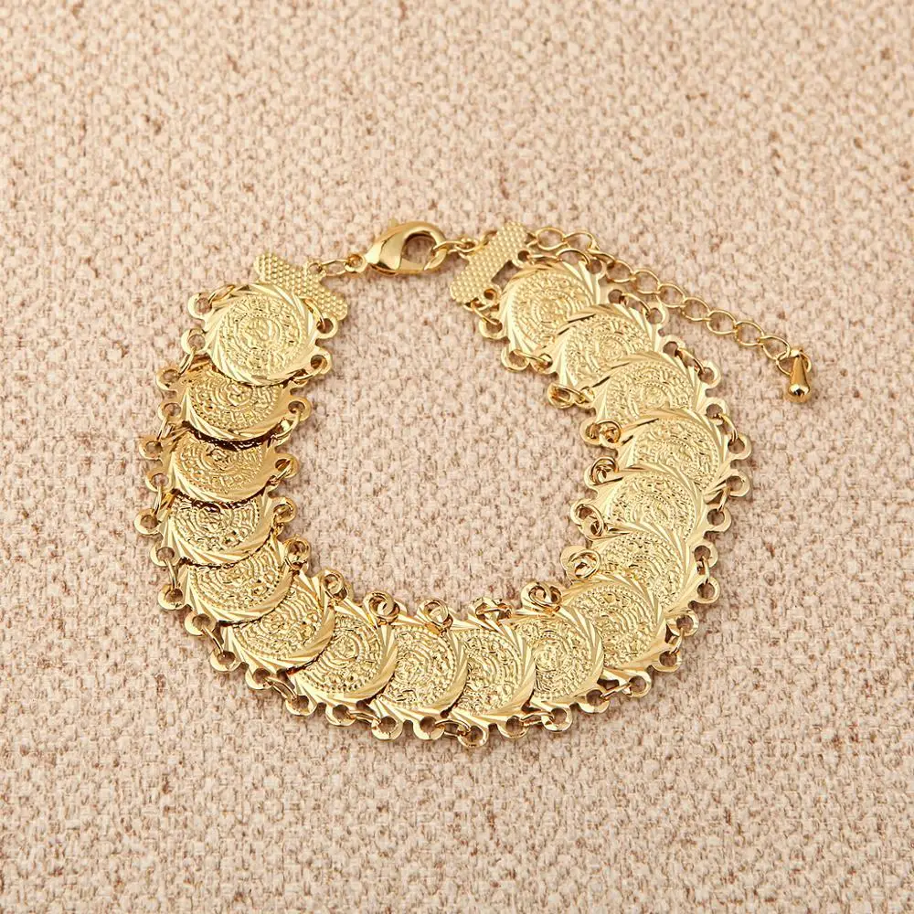 Женский браслет с надписью на монетах|Браслеты| |