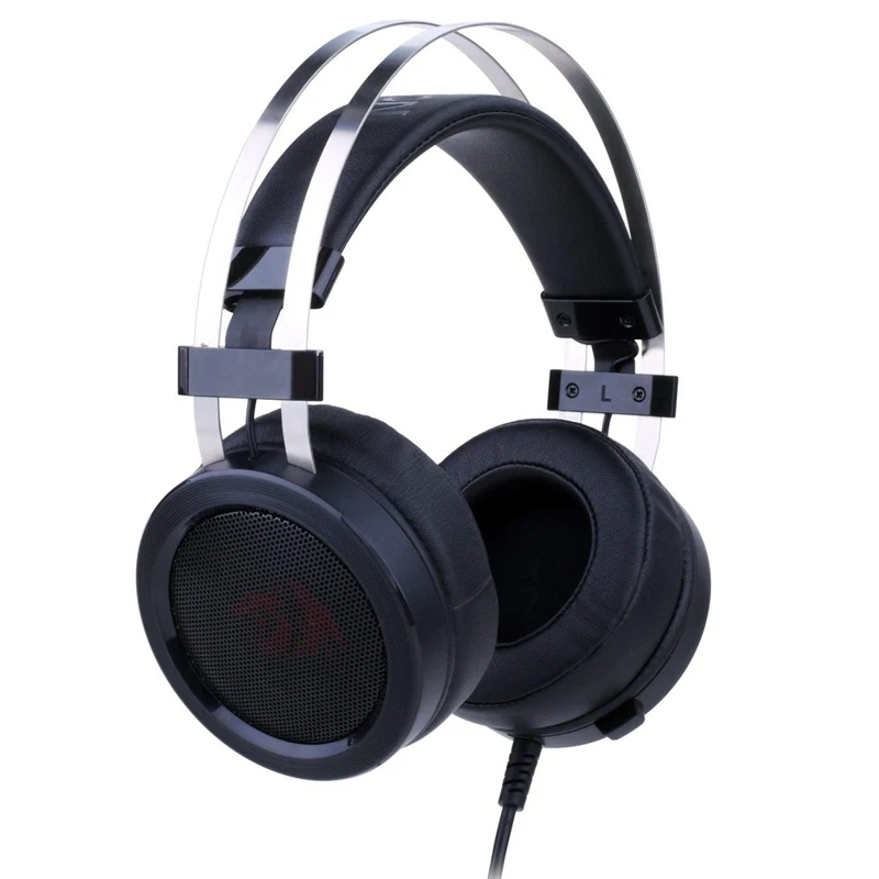 Гарнитура Redragon Scylla проводная стерео 20-20000 Гц 32 Ом 113 дБ -38 2x mini jack черная/красная |